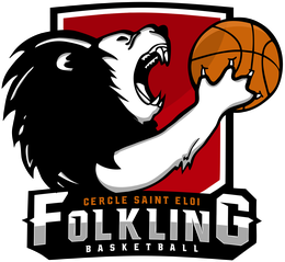 Logo Cercle Saint-Éloi de Folkling Basketball